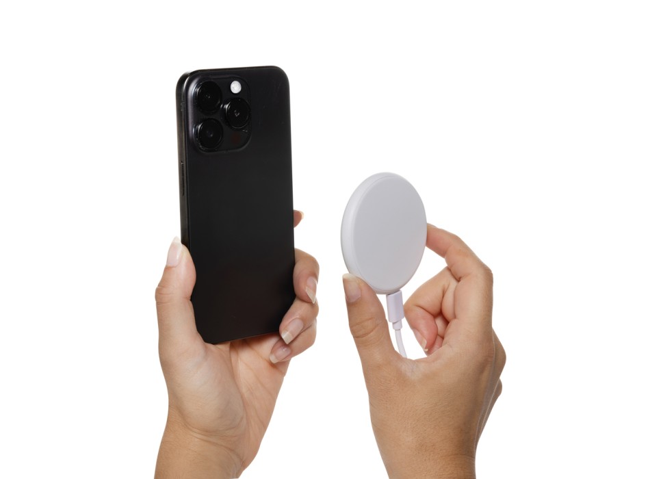 Caricatore wireless magnetico 15W 3in1 Magnapad RCS FullGadgets.com