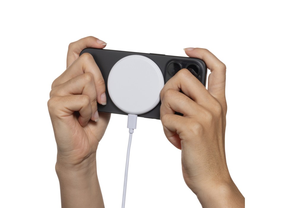 Caricatore wireless magnetico 15W 3in1 Magnapad RCS FullGadgets.com