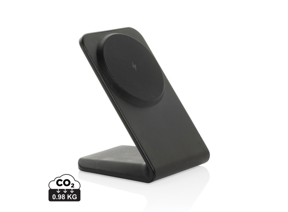 Caricatore wireless magnetico VoltPerch 15W in rPlastica RCS FullGadgets.com