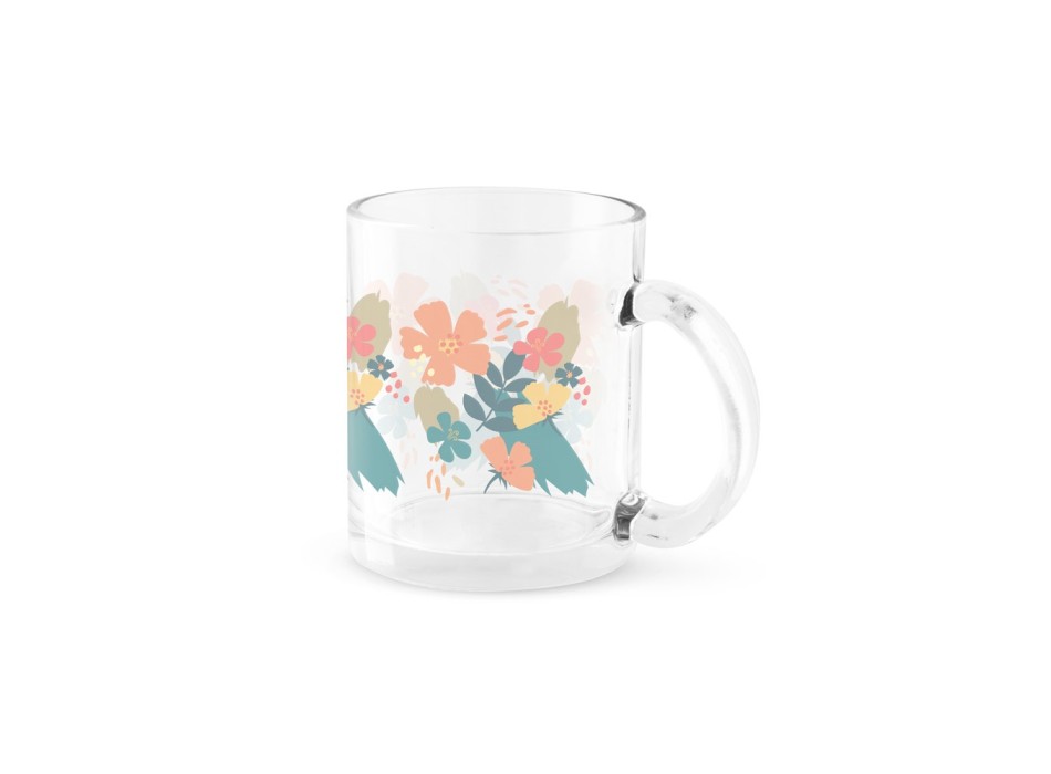 CARMO. Tazza in vetro per sublimazione 350 mL FullGadgets.com