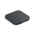 CAROLINE. Caricatore wireless superveloce da 15 W con HUB 2 porte USB-A in ABS riciclato (60% rABS)