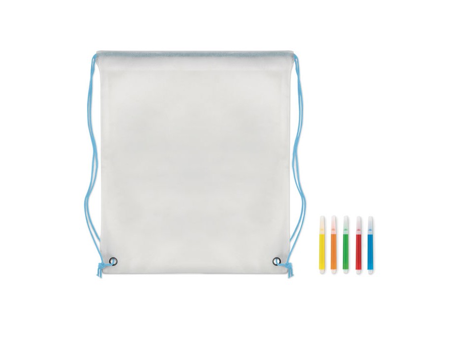 CARRYDRAW - Sacca da colorare in non woven FullGadgets.com