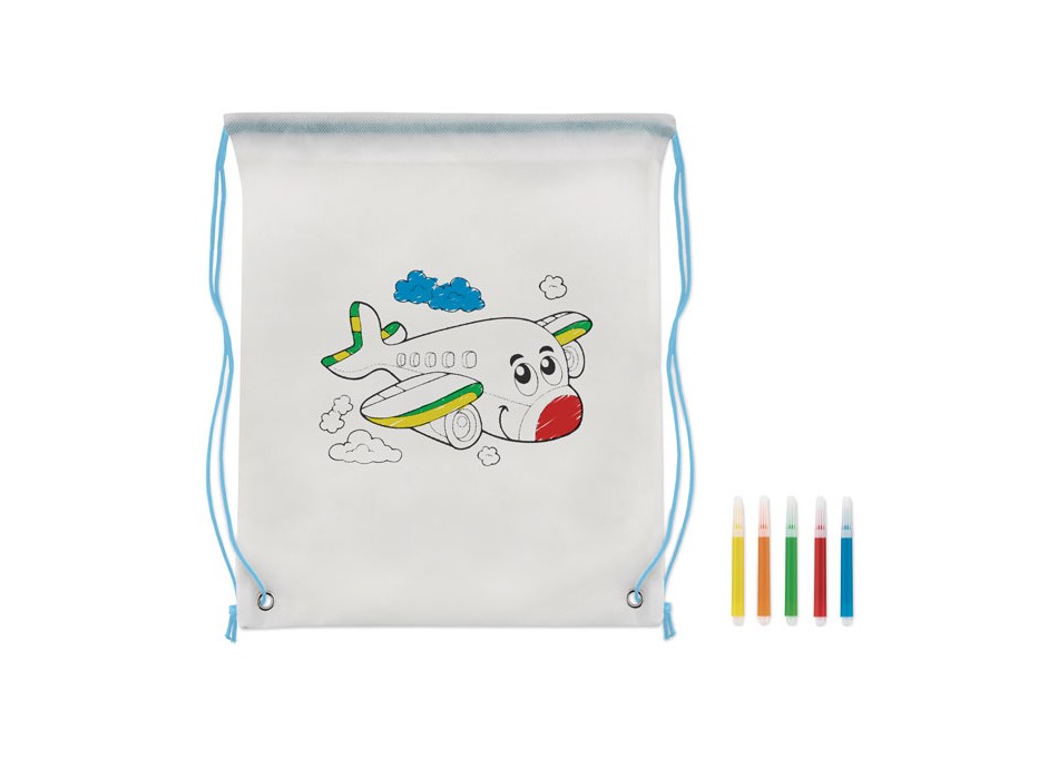 CARRYDRAW - Sacca da colorare in non woven FullGadgets.com