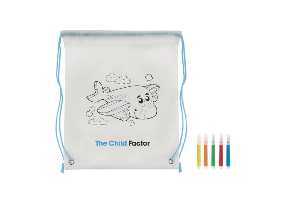 CARRYDRAW - Sacca da colorare in non woven FullGadgets.com