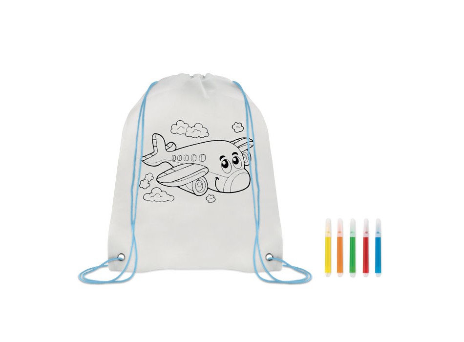 CARRYDRAW - Sacca da colorare in non woven FullGadgets.com