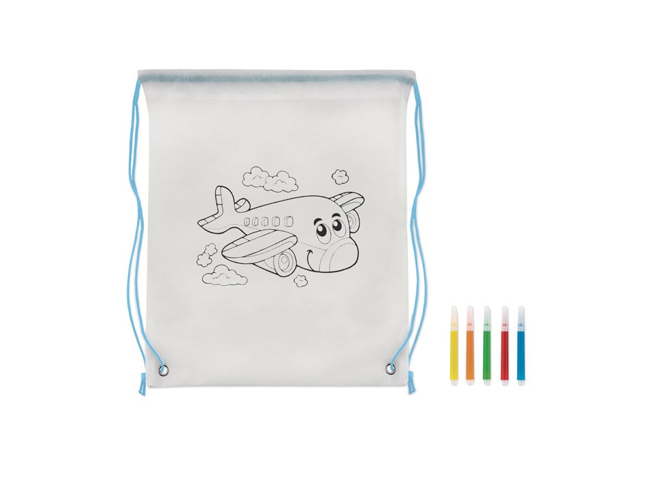 CARRYDRAW - Sacca da colorare in non woven FullGadgets.com