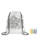 CARRYDRAW - Sacca da colorare in non woven FullGadgets.com