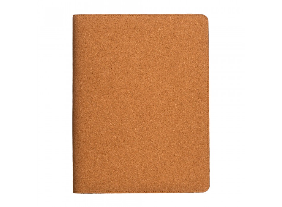 Cartella congresso e organizer in sughero a4 con elastico, blocco 20 fogli FullGadgets.com