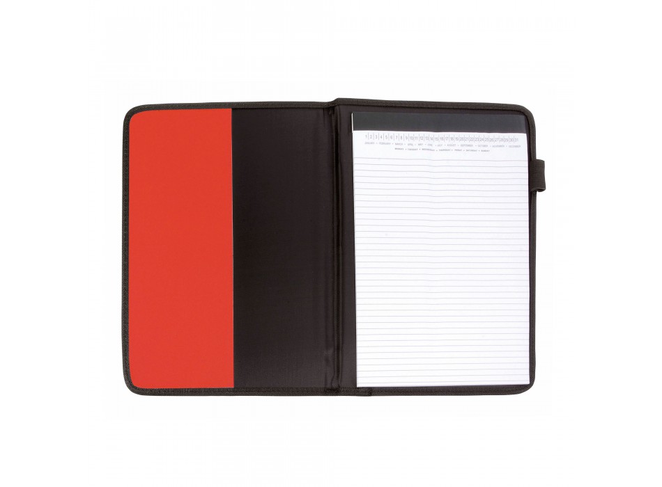 Cartella congresso, portablocco a4, con tasca e asola porta penne, blocco a righe incluso FullGadgets.com