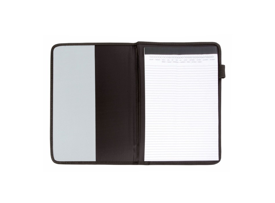 Cartella congresso, portablocco A4, con tasca e asola porta penne, blocco a righe incluso FullGadgets.com