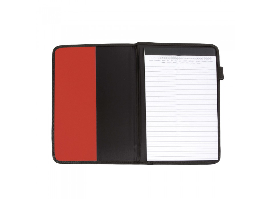Cartella meeting portablocco A4, con tasca e asola porta penne, blocco a righe incluso FullGadgets.com