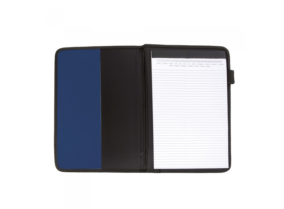 Cartella meeting portablocco A4, con tasca e asola porta penne, blocco a righe incluso FullGadgets.com