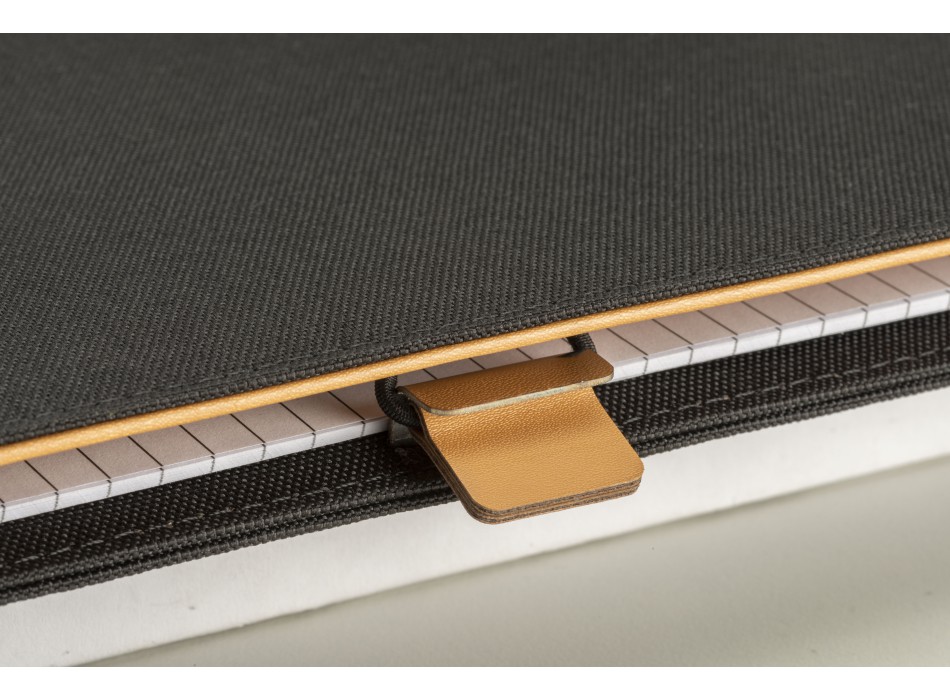 Cartella porta blocco A4 in R-PET con gancio di chiusura in metallo FullGadgets.com