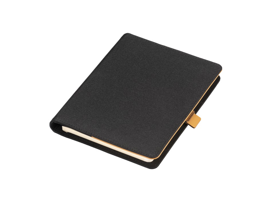 Cartella porta blocco A5 in R-PET con gancio di chiusura in metallo FullGadgets.com