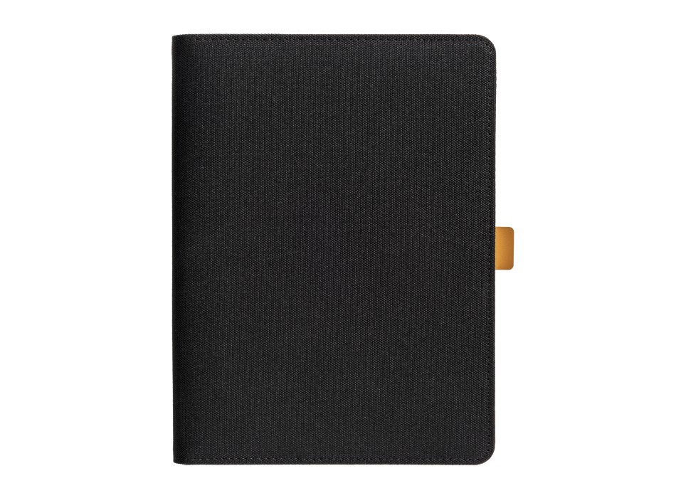 Cartella porta blocco A5 in R-PET con gancio di chiusura in metallo FullGadgets.com