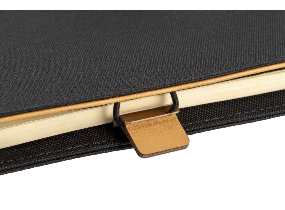 Cartella porta blocco A5 in R-PET con gancio di chiusura in metallo FullGadgets.com