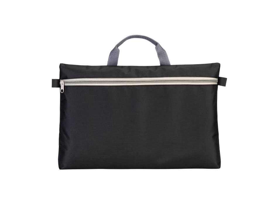 Cartella portadocumenti in poliestere 600d, con maniglia e chiusura lampo FullGadgets.com