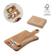 CASSIA. Tagliere per formaggi in legno di acacia con manico in cotone FullGadgets.com
