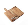 CASSIA. Tagliere per formaggi in legno di acacia con manico in cotone FullGadgets.com