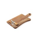 CASSIA. Tagliere per formaggi in legno di acacia con manico in cotone FullGadgets.com