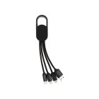 Cavo 4 in 1 con moschettone FullGadgets.com