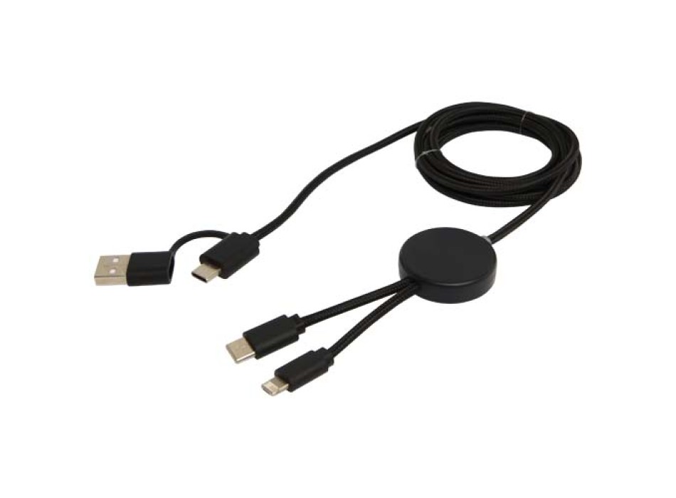 Cavo 5-in-1 in plastica riciclata da 150 cm per la sincronizzazione dei dati e la ricarica rapida da 27 W Citala FullGadgets.com