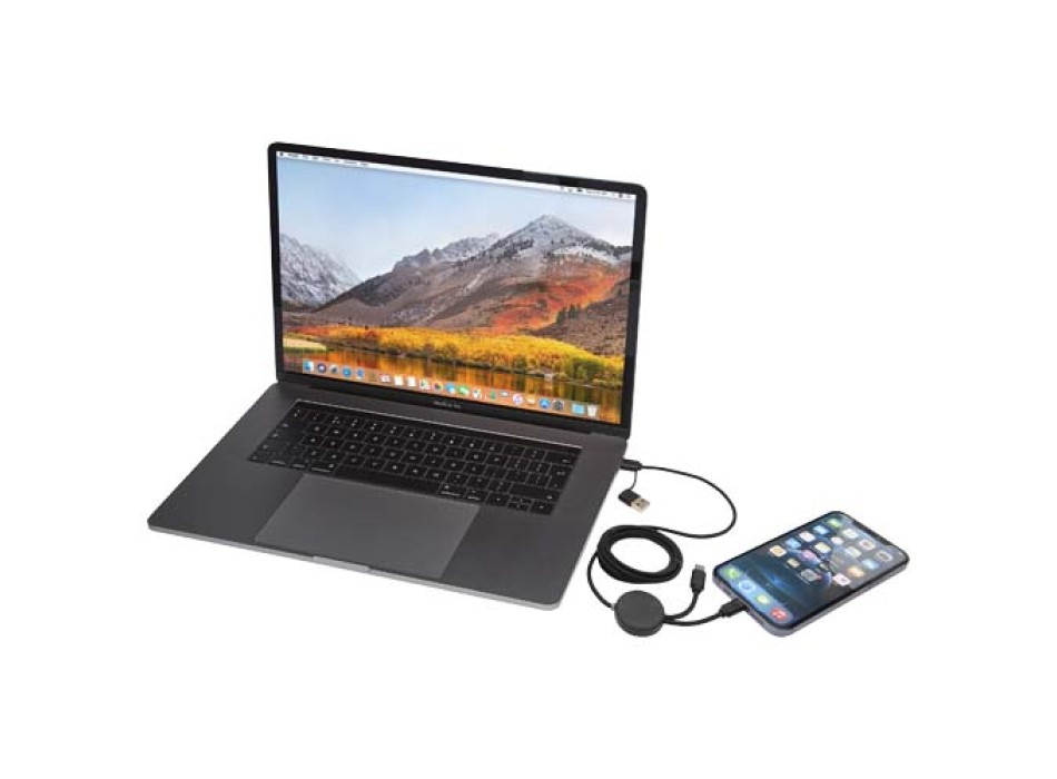 Cavo 5-in-1 in plastica riciclata da 150 cm per la sincronizzazione dei dati e la ricarica rapida da 27 W Citala FullGadgets.com