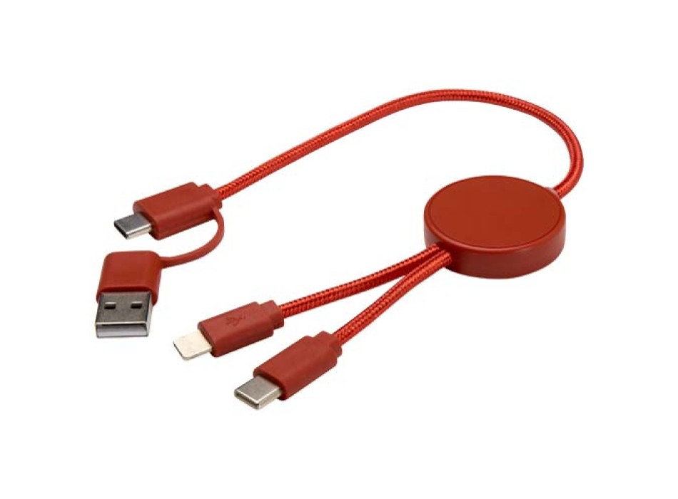 Cavo 5-in-1 in plastica riciclata da 30 cm per la sincronizzazione dei dati e la ricarica rapida da 27 W Citala FullGadgets.com