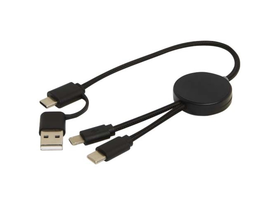 Cavo 5-in-1 in plastica riciclata da 30 cm per la sincronizzazione dei dati e la ricarica rapida da 27 W Citala FullGadgets.com