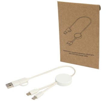 Cavo 5-in-1 in plastica riciclata da 30 cm per la sincronizzazione dei dati e la ricarica rapida da 27 W Citala FullGadgets.com