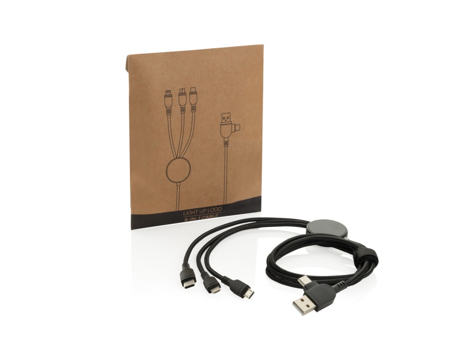 Cavo 6 in 1 con retroilluminazione FullGadgets.com