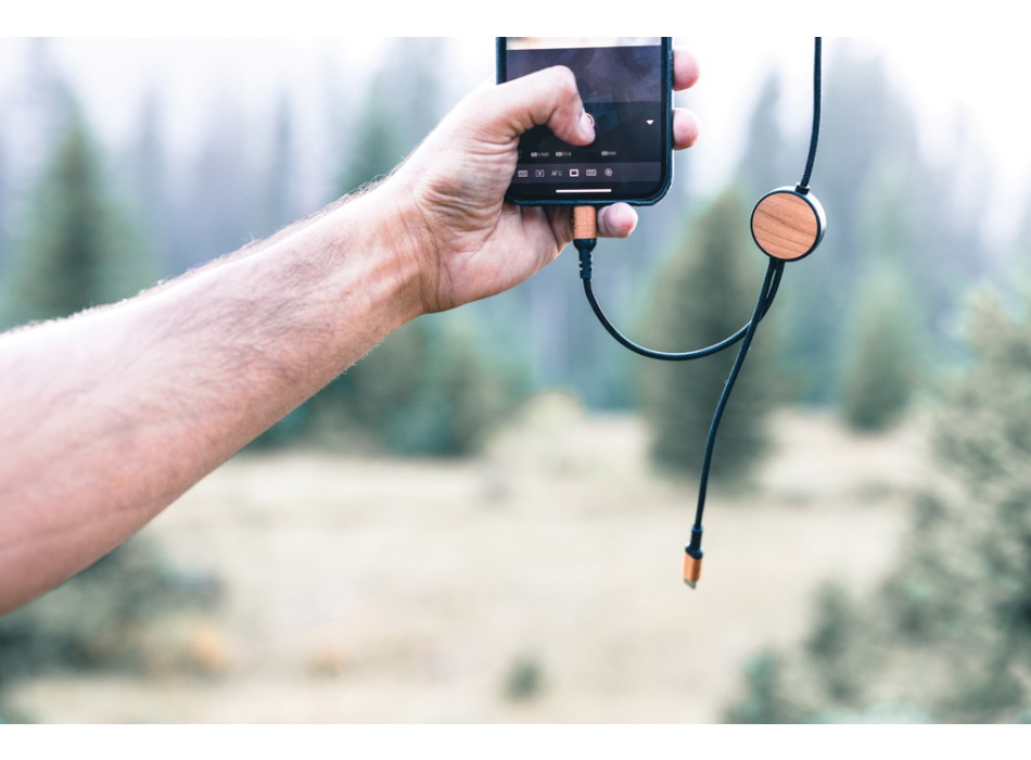 Cavo 6 in 1 Ohio in plastica riciclata RCS FullGadgets.com