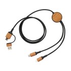 Cavo 6 in 1 Ohio in plastica riciclata RCS FullGadgets.com