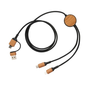 Cavo 6 in 1 Ohio in plastica riciclata RCS FullGadgets.com