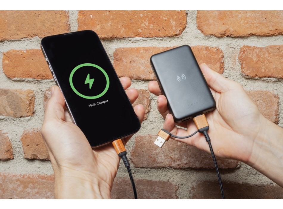 Cavo 6 in 1 Ohio in plastica riciclata RCS FullGadgets.com