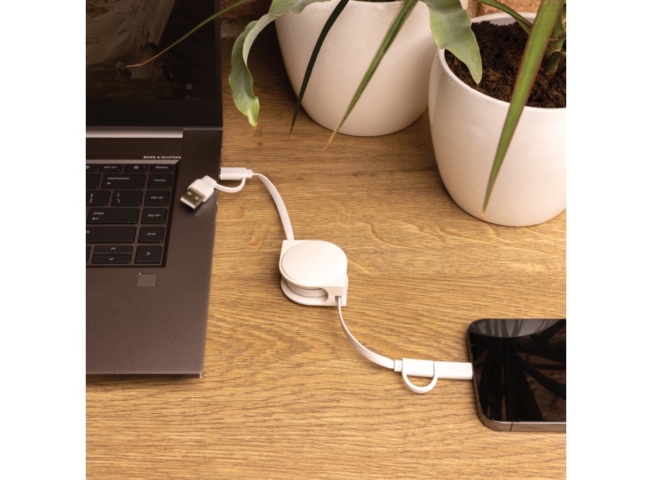 Cavo 6 in 1 RCS standard in plastica riciclata e TPE FullGadgets.com