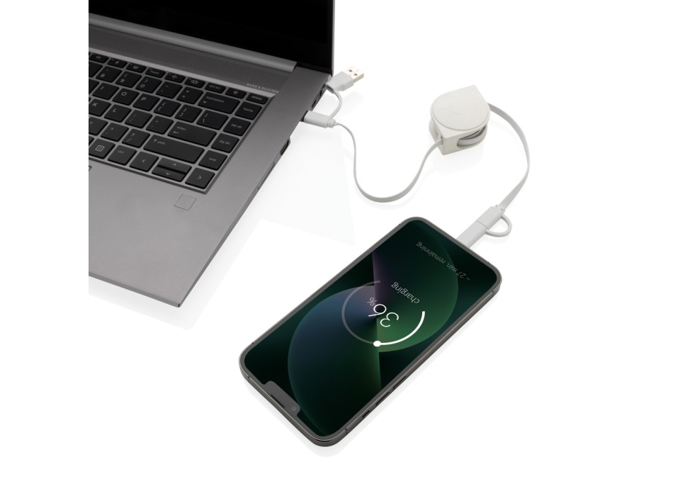 Cavo 6 in 1 RCS standard in plastica riciclata e TPE FullGadgets.com