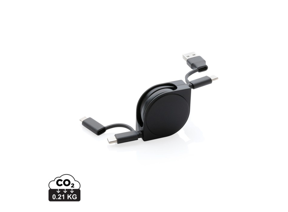 Cavo 6 in 1 RCS standard in plastica riciclata e TPE FullGadgets.com