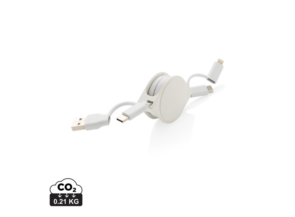 Cavo 6 in 1 RCS standard in plastica riciclata e TPE FullGadgets.com