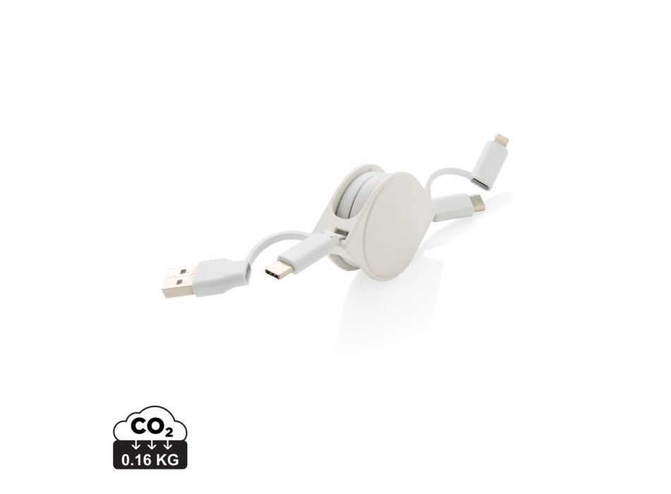 Cavo 6 in 1 RCS standard in plastica riciclata e TPE FullGadgets.com