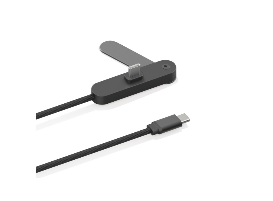 Cavo Aluvia 65W PD RCS  con supporto regolabile per telefono FullGadgets.com