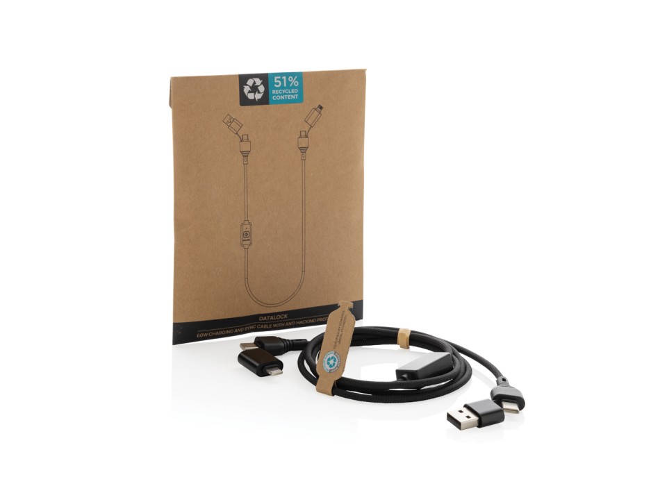 Cavo di protezione anti hackeraggio Datalock 60W RCS FullGadgets.com