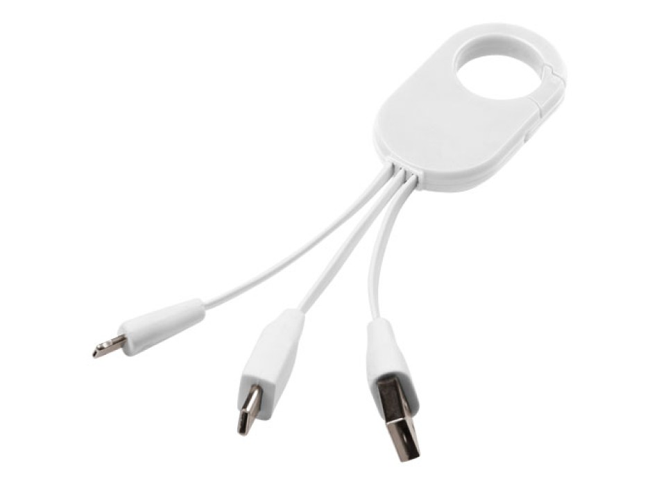 Cavo di ricarica 3 in 1 Troop FullGadgets.com