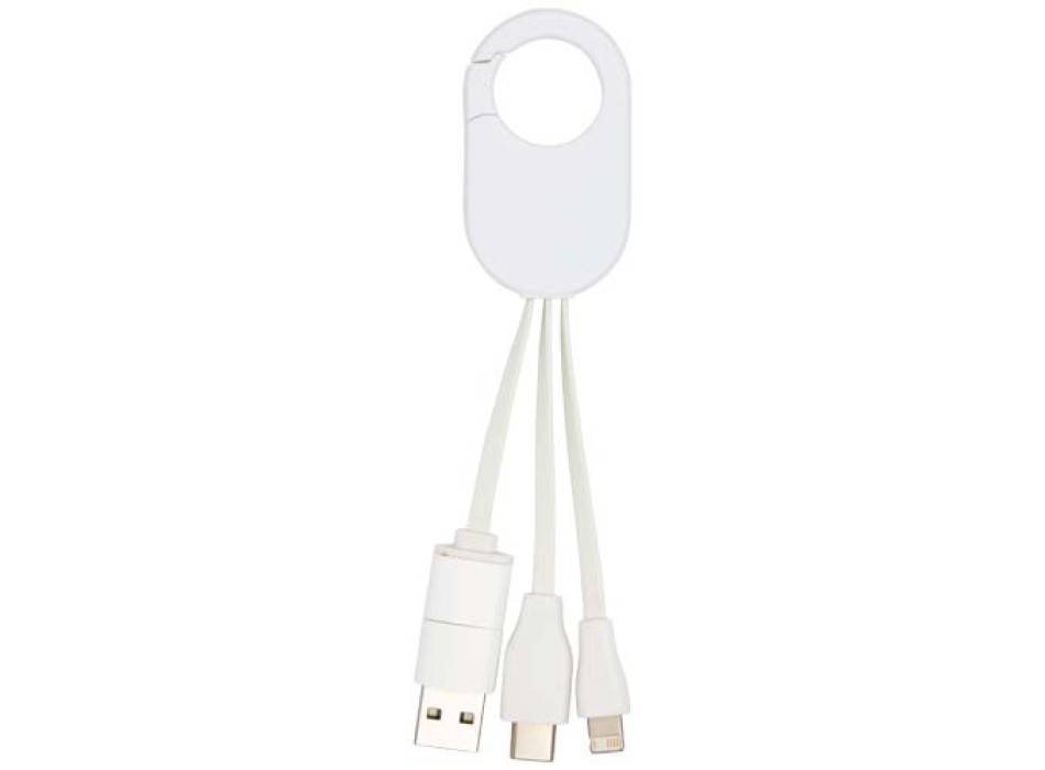 Cavo di ricarica 4-in-1 in alluminio riciclato Troop FullGadgets.com