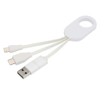 Cavo di ricarica 4-in-1 in alluminio riciclato Troop FullGadgets.com