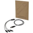 Cavo di ricarica 5 in 1 in alluminio riciclato e RPET Alphecca  FullGadgets.com