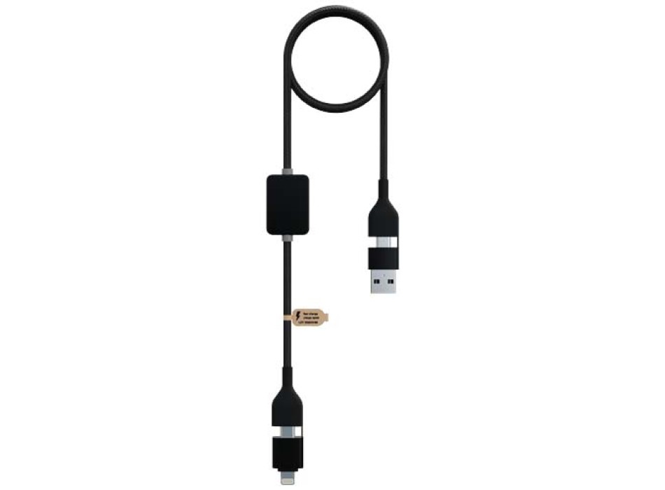 Cavo di ricarica con interruttore e logo luminoso da 60 W SCX.design C32 FullGadgets.com