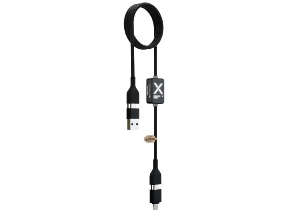 Cavo di ricarica con interruttore e logo luminoso da 60 W SCX.design C32 FullGadgets.com