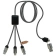 Cavo di ricarica di Tipo-C con doppio logo luminoso da 60 W SCX.design C33  FullGadgets.com