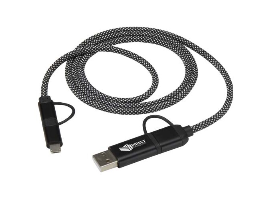 Cavo di ricarica magnetico 5 in 1 da 65 W e 100 cm, certificato RCS SMART FullGadgets.com
